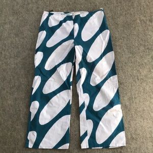 Marimekko (Mira Pirainen) vintage capris. Perfect.